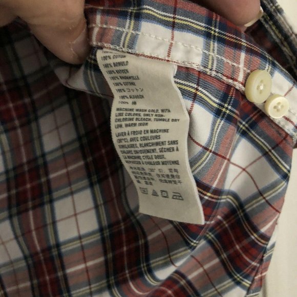 Mens ABERCROMBIE FITCH Muscle Fit Button Up Plaid - Picture 6 of 6